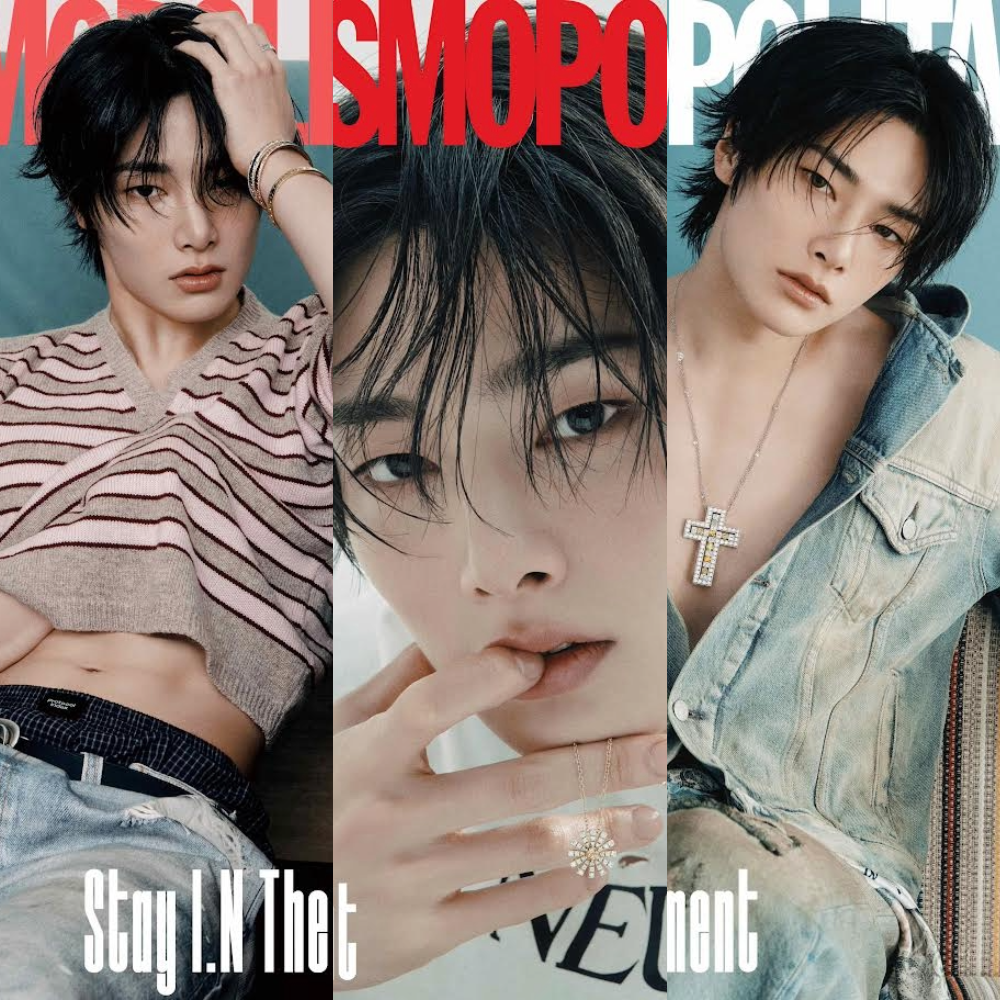 COSMOPOLITAN Korea Magazine 2025.12 (Cover: Stray Kids I.N) [Pre-Order]