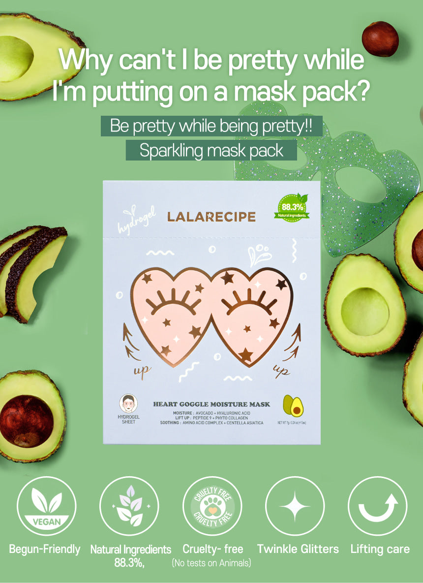 LALARECIPE - Heart Goggle Moisture Mask
