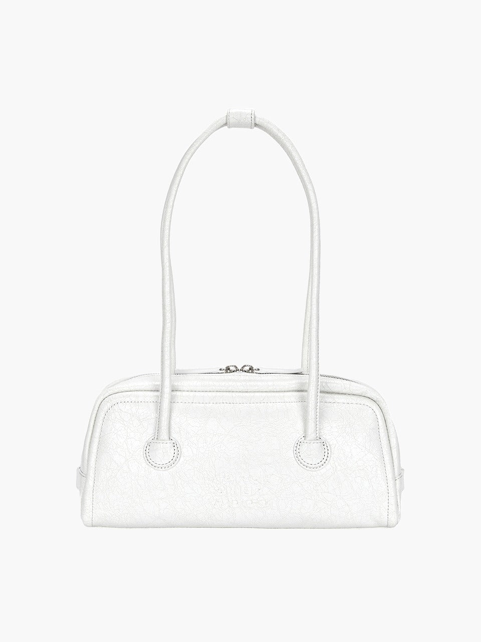 MARGESHERWOOD - Soft Boston EW Bag - off white cracked
