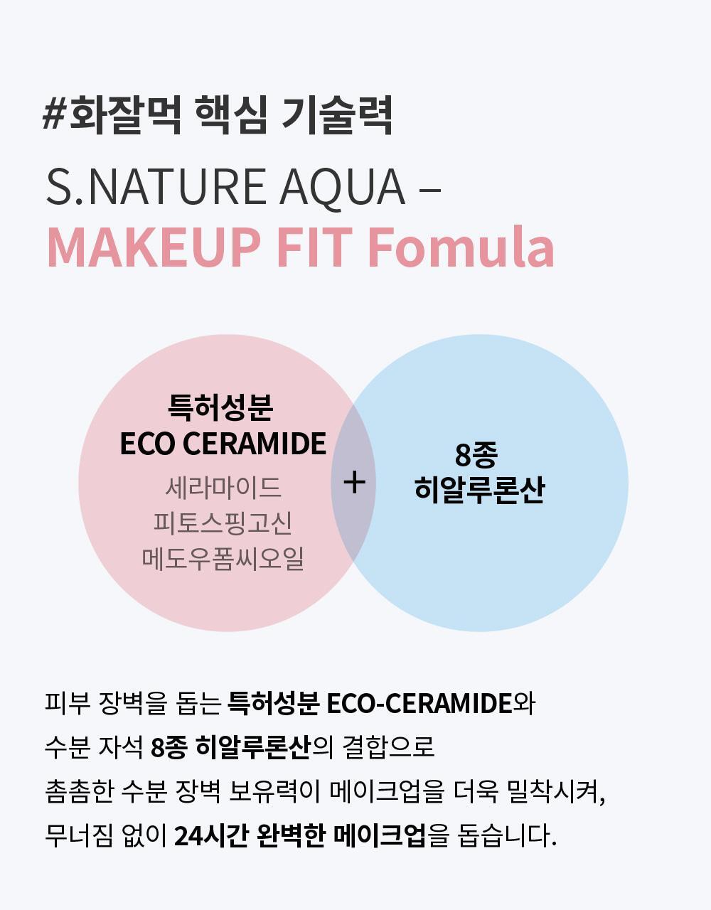 S.NATURE Perfect Aqua Make Up Base Prep 30ml (LIZ's Pick)