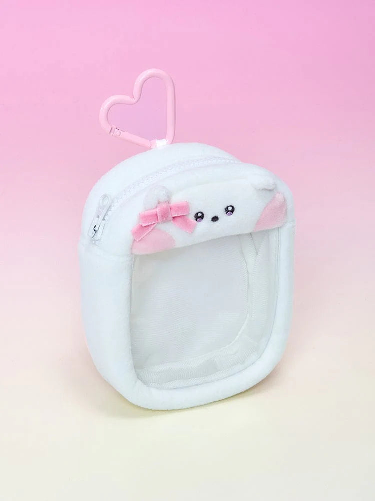 BT21 Ribboned U Minini Clear Bag Charm Pouch RJ