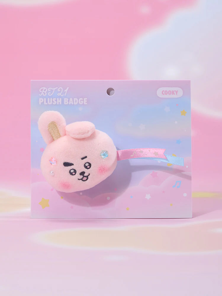 BT21 - Beyond The Journey Plush Badge - COOKY