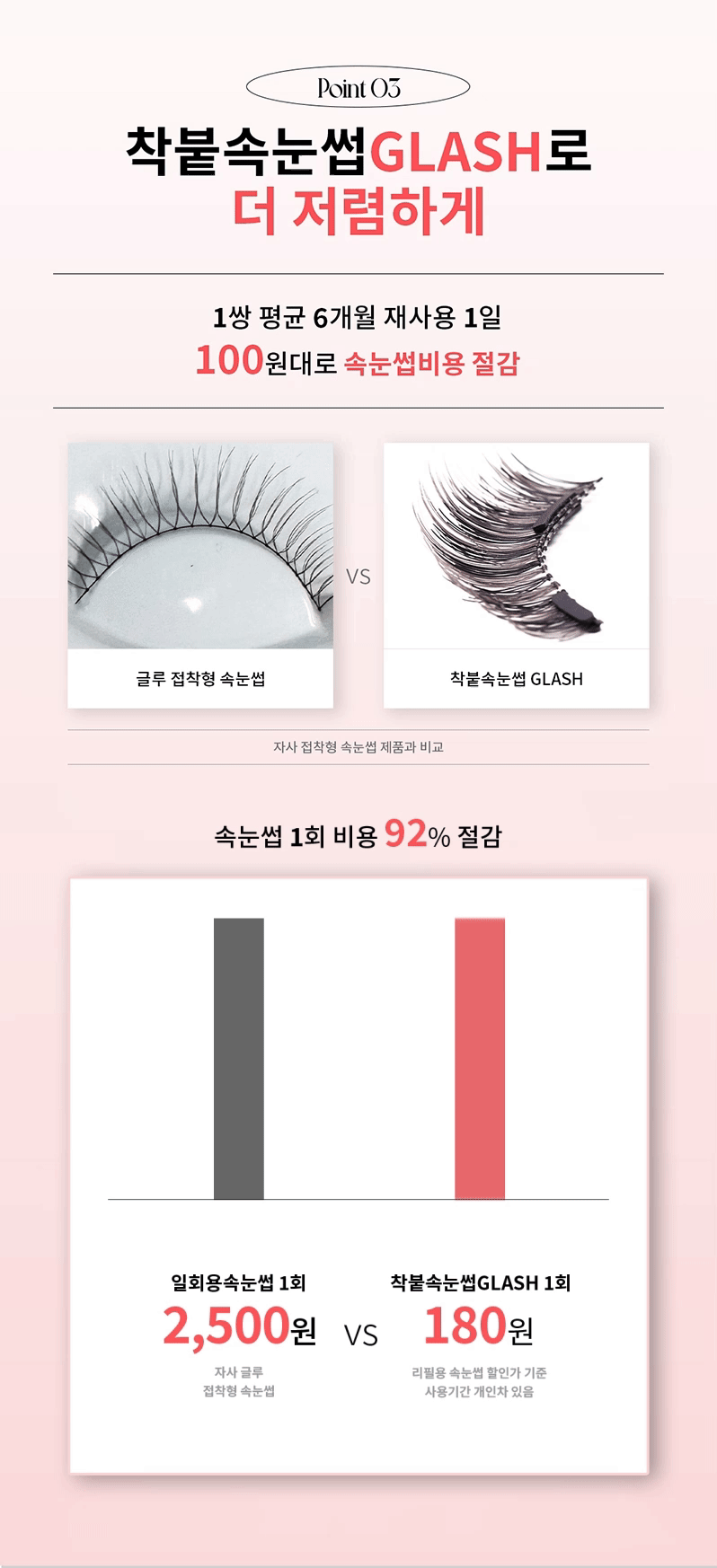 GLASH - 3 Seconds Magnetic Eyelash Refill