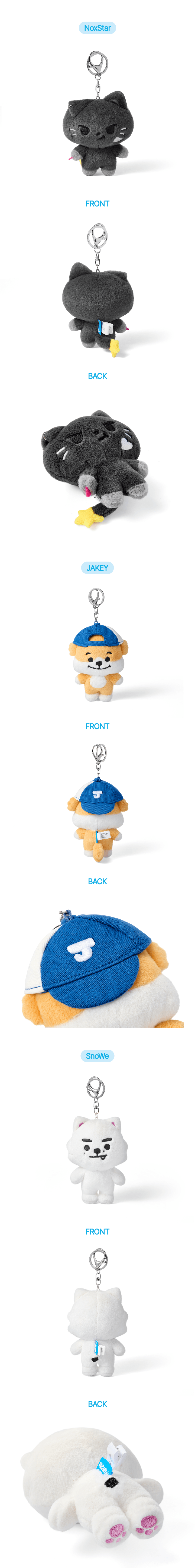 [PRE-ORDER] ENHYPEN - Plush Keyring (ENCHIN)
