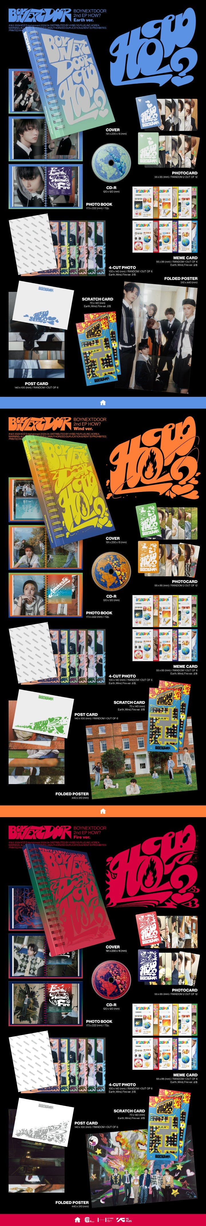 BOYNEXTDOOR - HOW? (2nd EP)