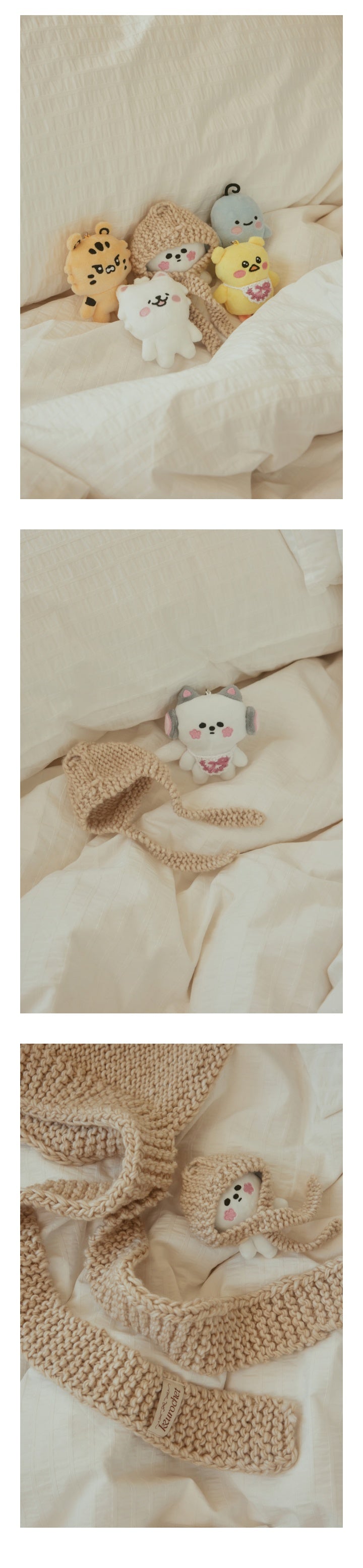 LE SSERAFIM - KKUROCHET FIM'S CLUB Hooded Scarf - Source Music