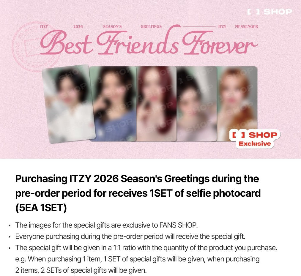 ITZY - 2026 Season's Greetings [Best Friends Forever]