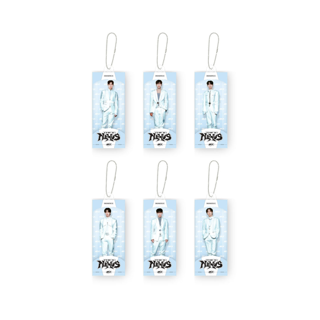 MONSTA X - [2026 WORLD TOUR THE X : NEXUS] Random Miniature Keyring [Pre‑Order]