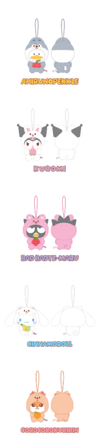 [PRE-ORDER] Stray Kids - Scent Plush (SKZOO x Sanrio Characters)