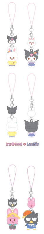 [PRE-ORDER] Stray Kids - Mini Figure Couple Keyring (SKZOO x Sanrio Characters)