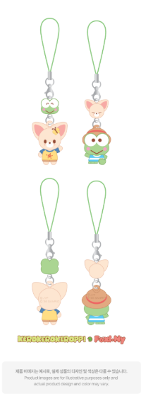 [PRE-ORDER] Stray Kids - Mini Figure Couple Keyring (SKZOO x Sanrio Characters)