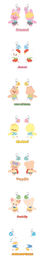 [PRE-ORDER] Stray Kids - SKZOO X Sanrio Characters Hug Plush Keyring