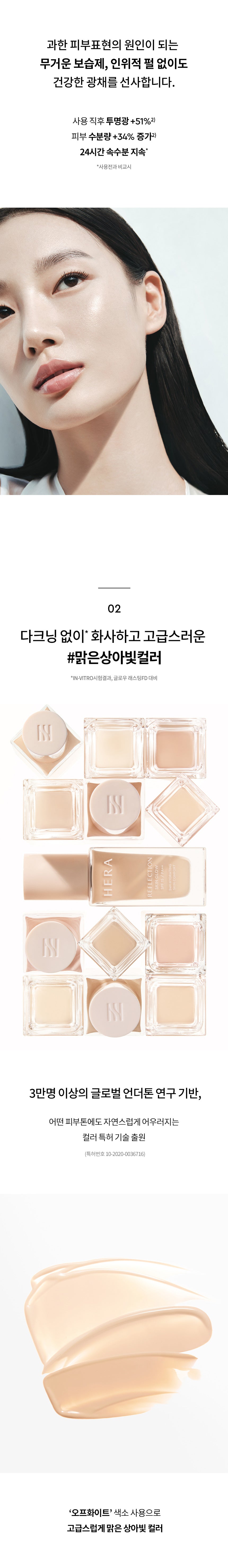HERA Reflection Skin Glow Foundation 30g (Felix's Pick)