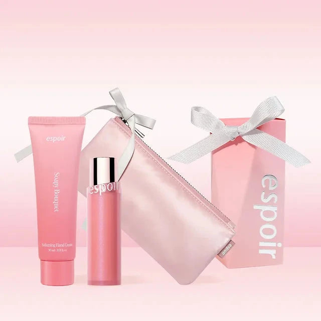 Espoir - Bare Glow Lip Balm (+ Pouch & Hand Cream)