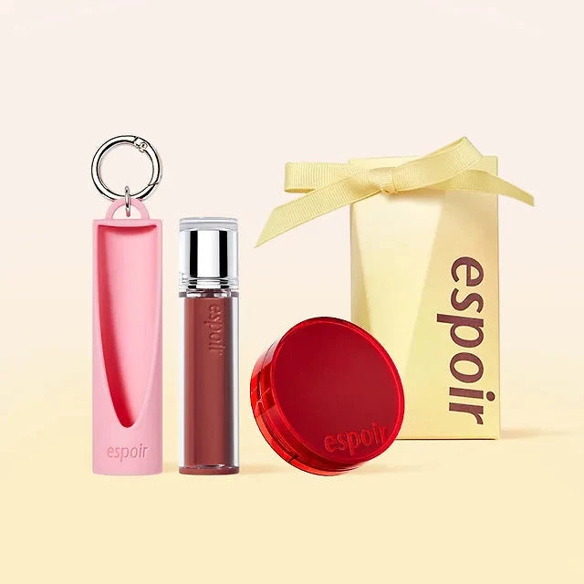 Espoir - Couture Lip Tint Glaze (+ Tint Keyring & Mini Cushion)
