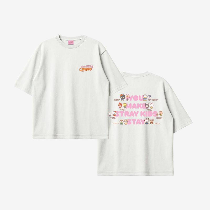 [PRE-ORDER] Stray Kids - SKZOO X Sanrio Characters T-Shirt