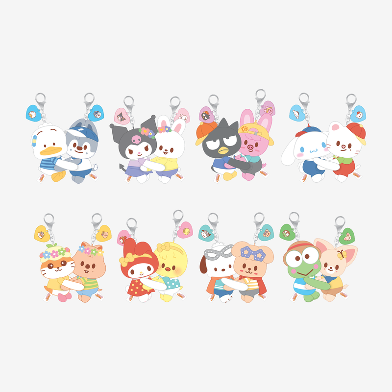 [PRE-ORDER] Stray Kids - SKZOO X Sanrio Characters Hug Plush Keyring - KEROKEROKEROPPI