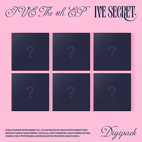 IVE – IVE SECRET (4th EP) Digipack Ver. Limited