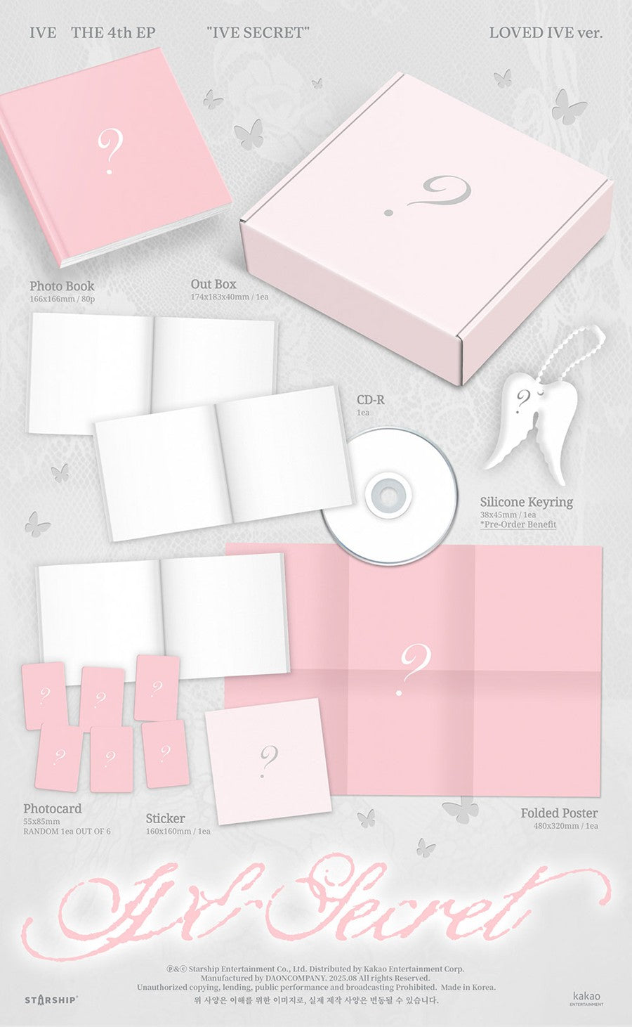 IVE – IVE SECRET (4th EP) LOVED IVE Ver. Limited