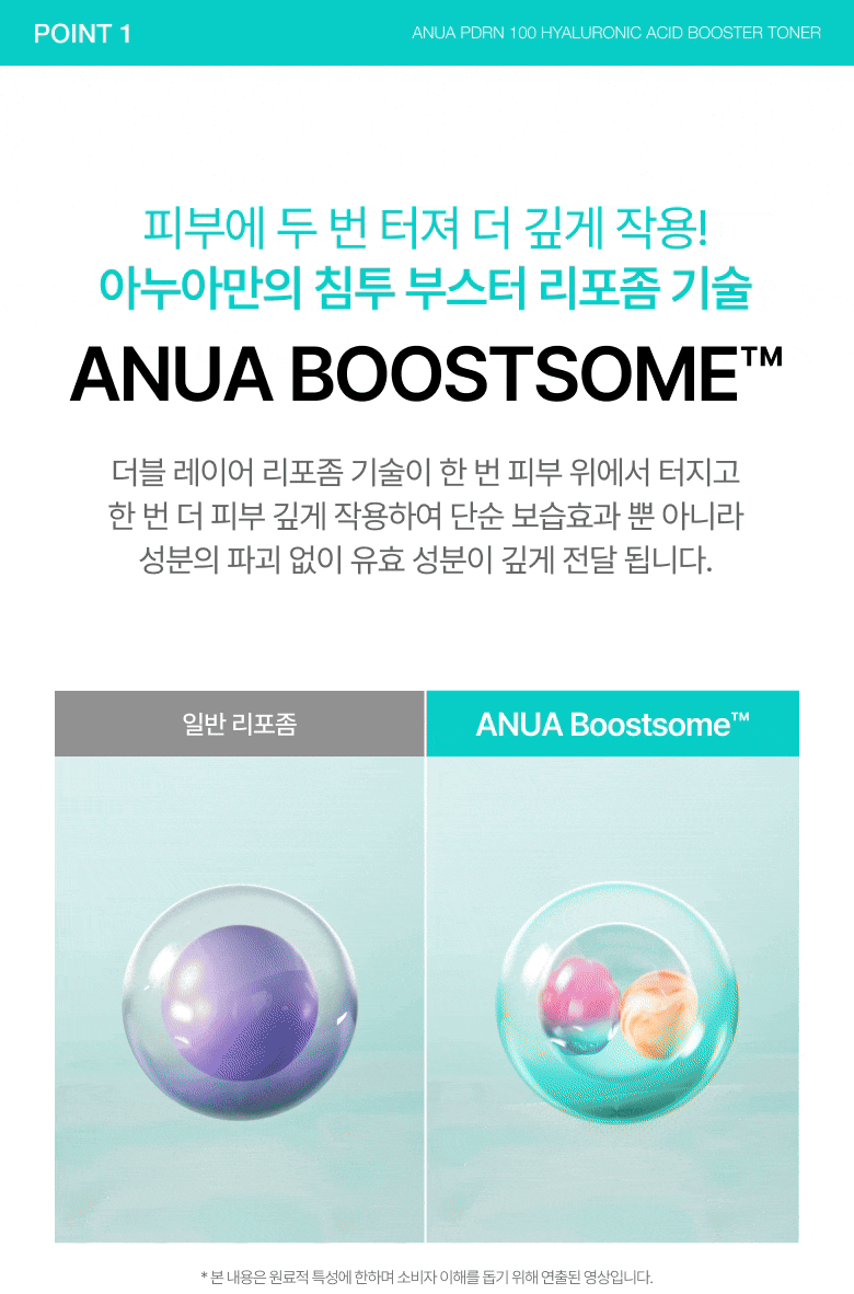 Anua - PDDRN 100 Hyaluronic Acid Booster Toner 250ml (+40ml)