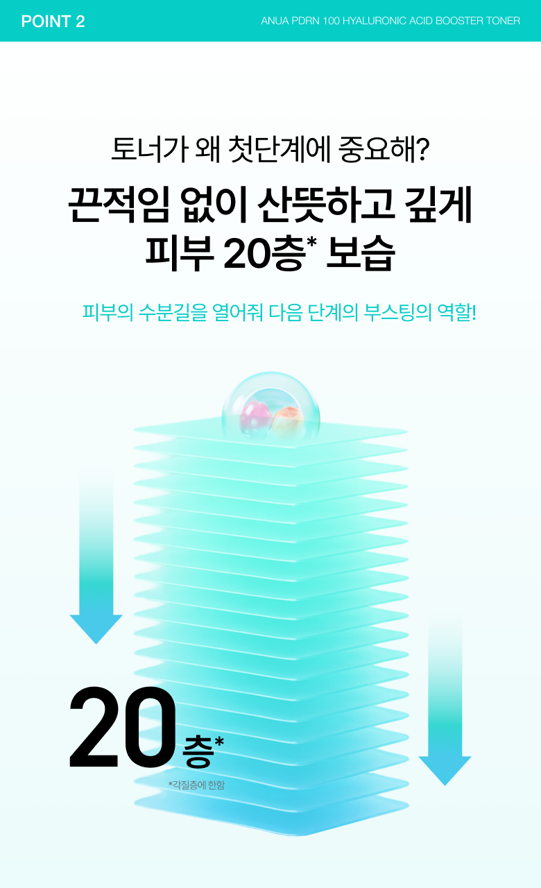 Anua - PDDRN 100 Hyaluronic Acid Booster Toner 250ml (+40ml)