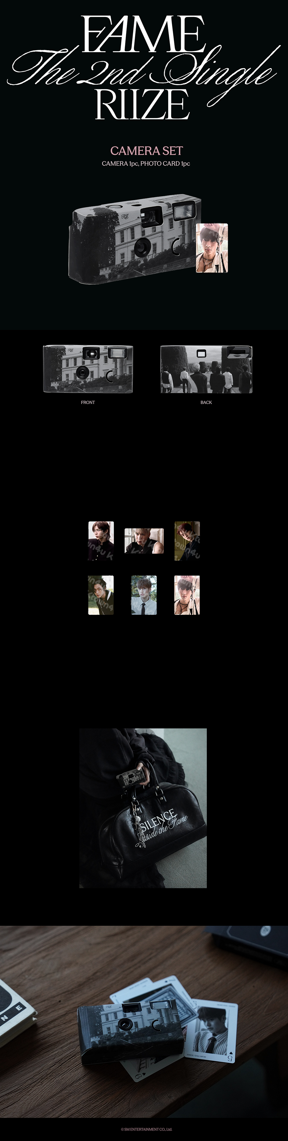 RIIZE - [Silence : Inside the Fame] Camera Set [Pre-Order]