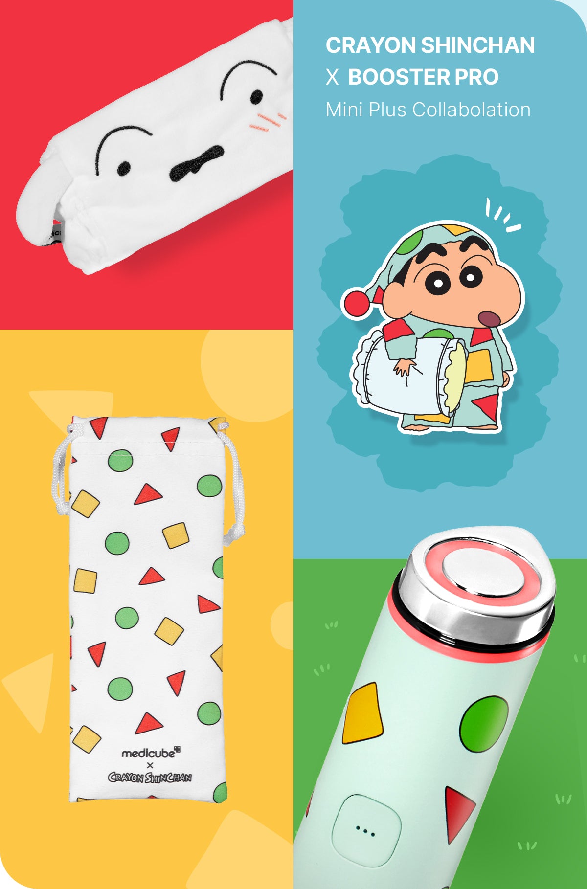 Medicube - Booster Pro Mini Plus Crayon Shin-chan Edition