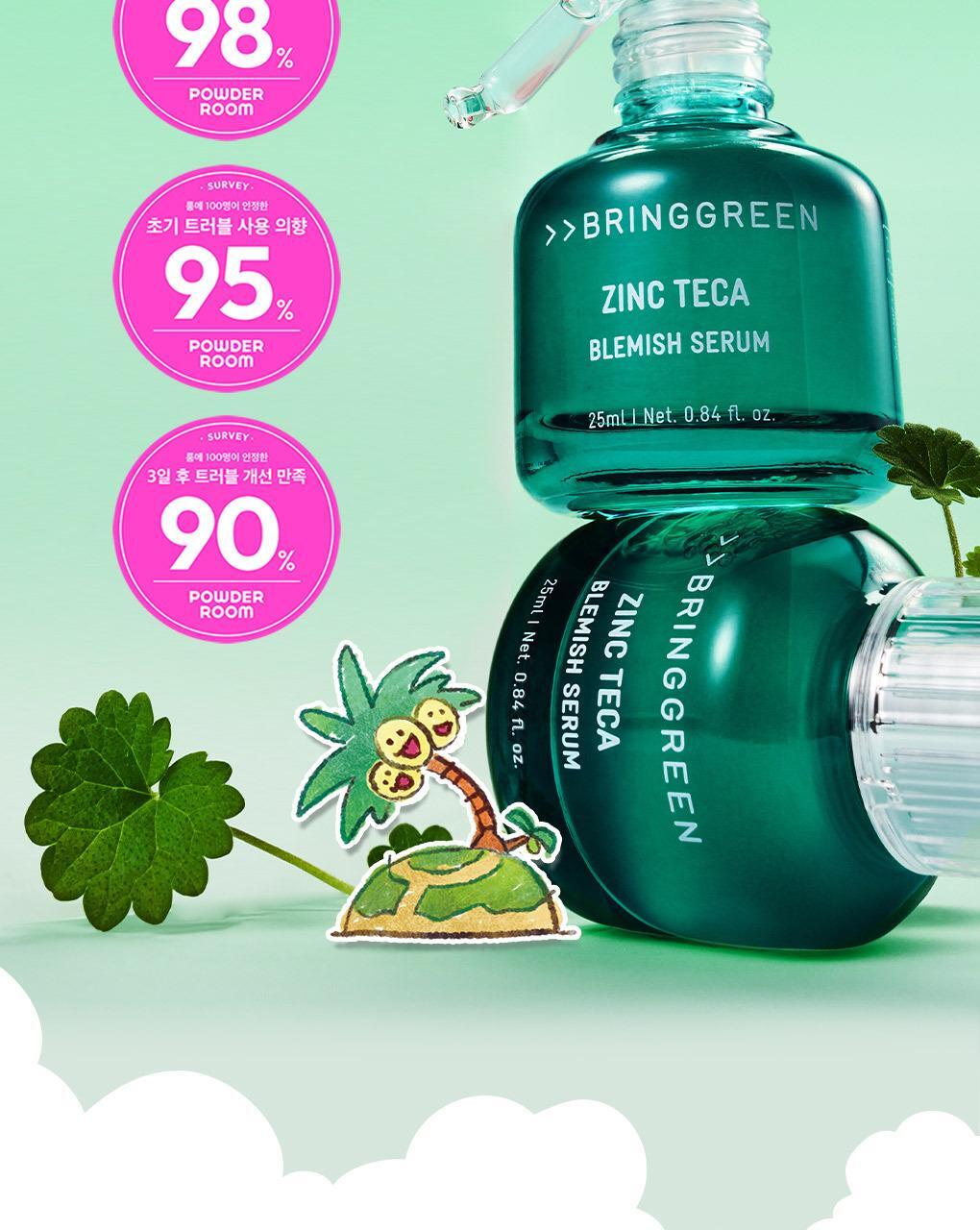 BRINGGREEN - Zinc Teca Trouble Serum Pokémon Collaboration – NUMI
