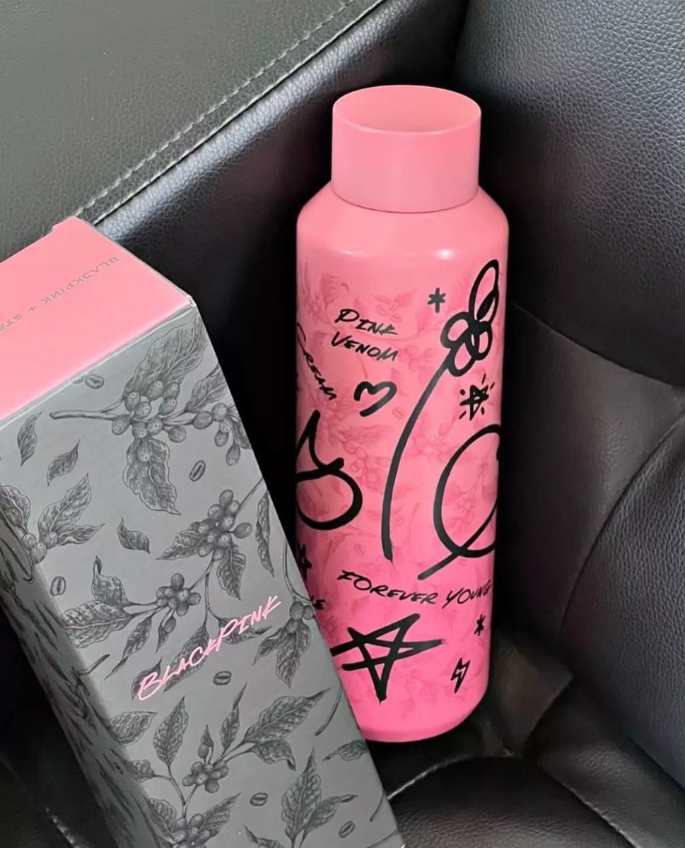 BLACKPINK + STARBUCKS® Doodle Water Bottle 20oz - Limited Edition
