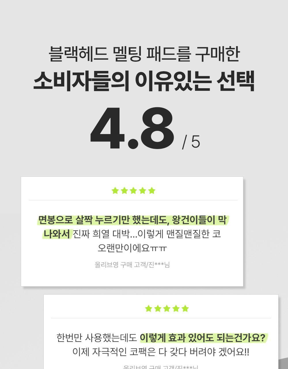 SUNGBOON EDITOR Blackhead Melting Clear Pad