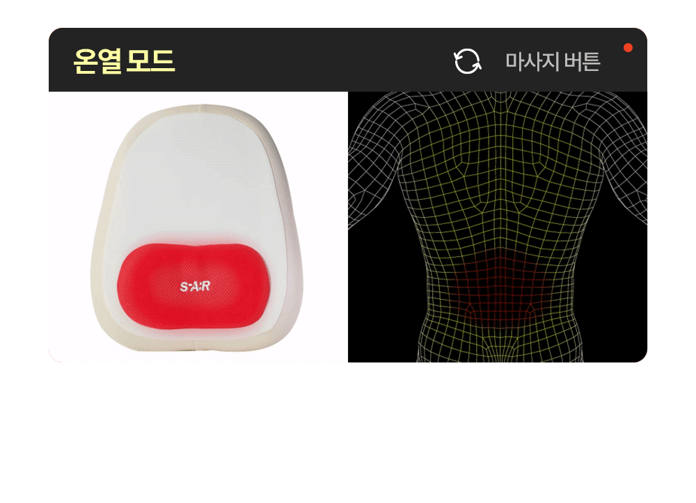 [SPAR] - Portable Waist Massager