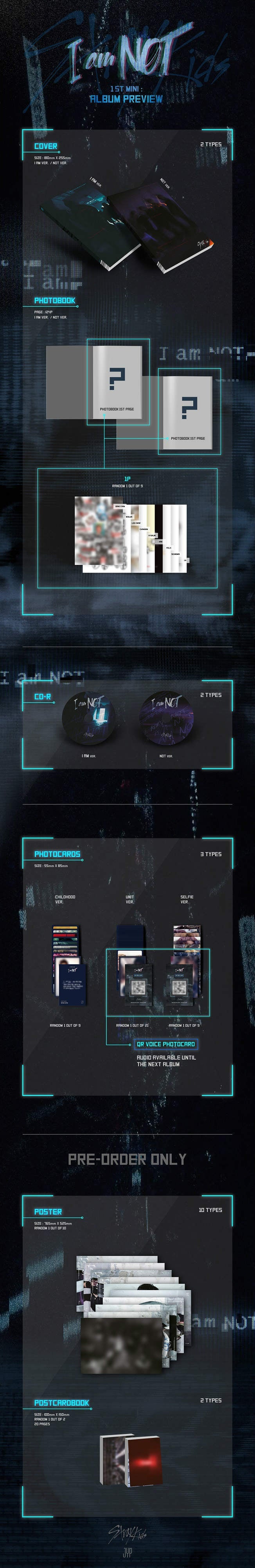 Stray Kids - I AM NOT (1st Mini Album)