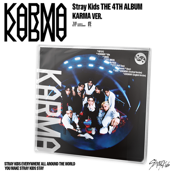 Stray Kids - KARMA (4th Album) KARMA Ver. - JYP Entertainment Stray Kids - KARMA (4th Album) KARMA Ver. - JYP Entertainment