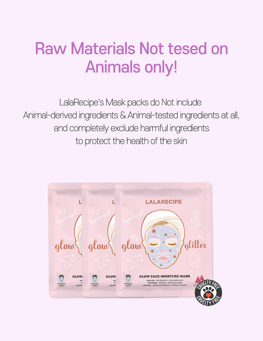 LALARECIPE - Glow Face Moisture Mask