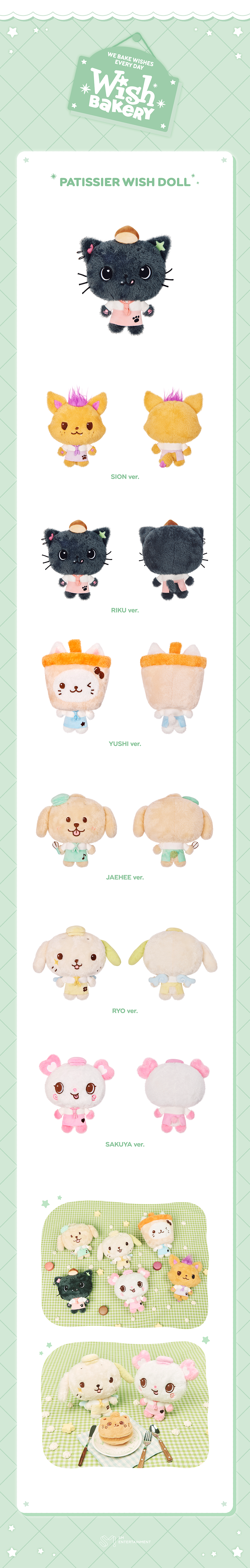 NCT WISH - 2026 Pop-Up 'WISH BAKERY' Patissier Wish Doll